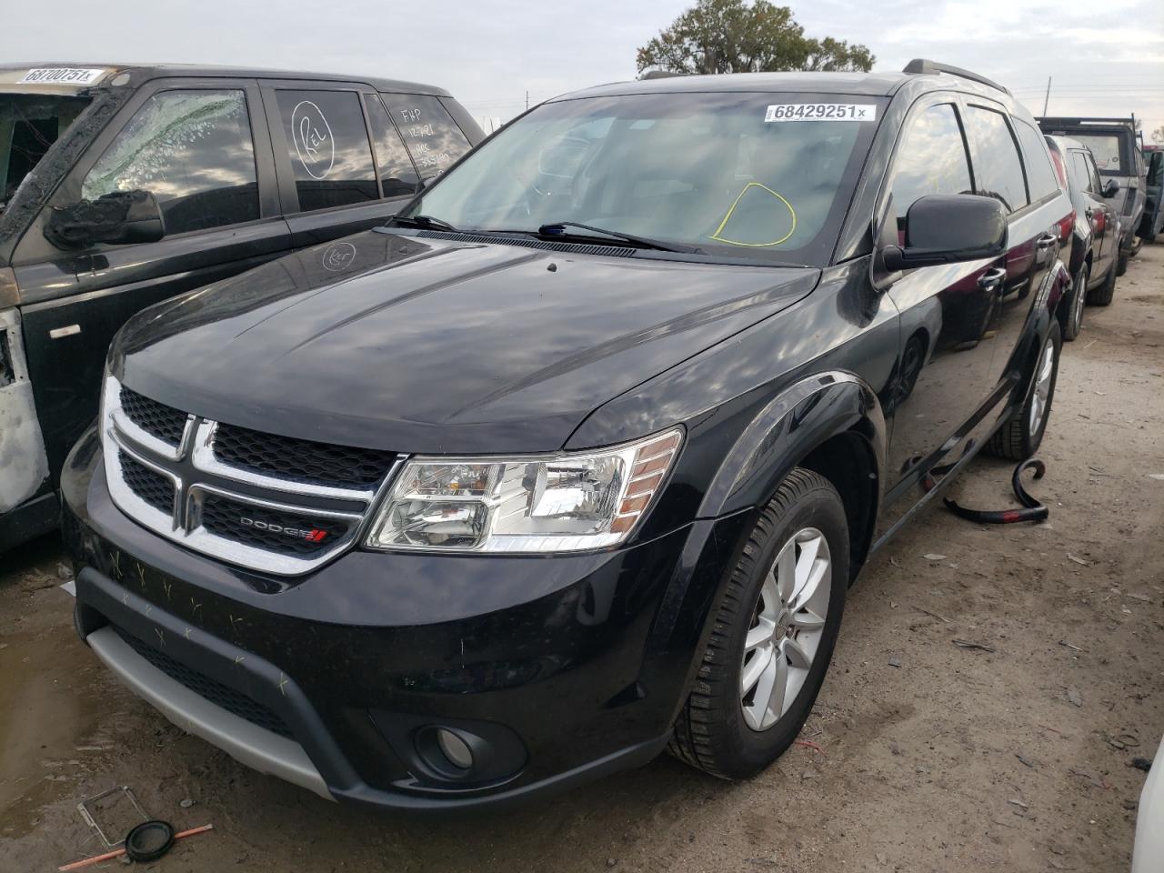 Photo 2 from auction – 2016 DODGE JOURNEY SX with VIN 3C4PDCBG6GT100616