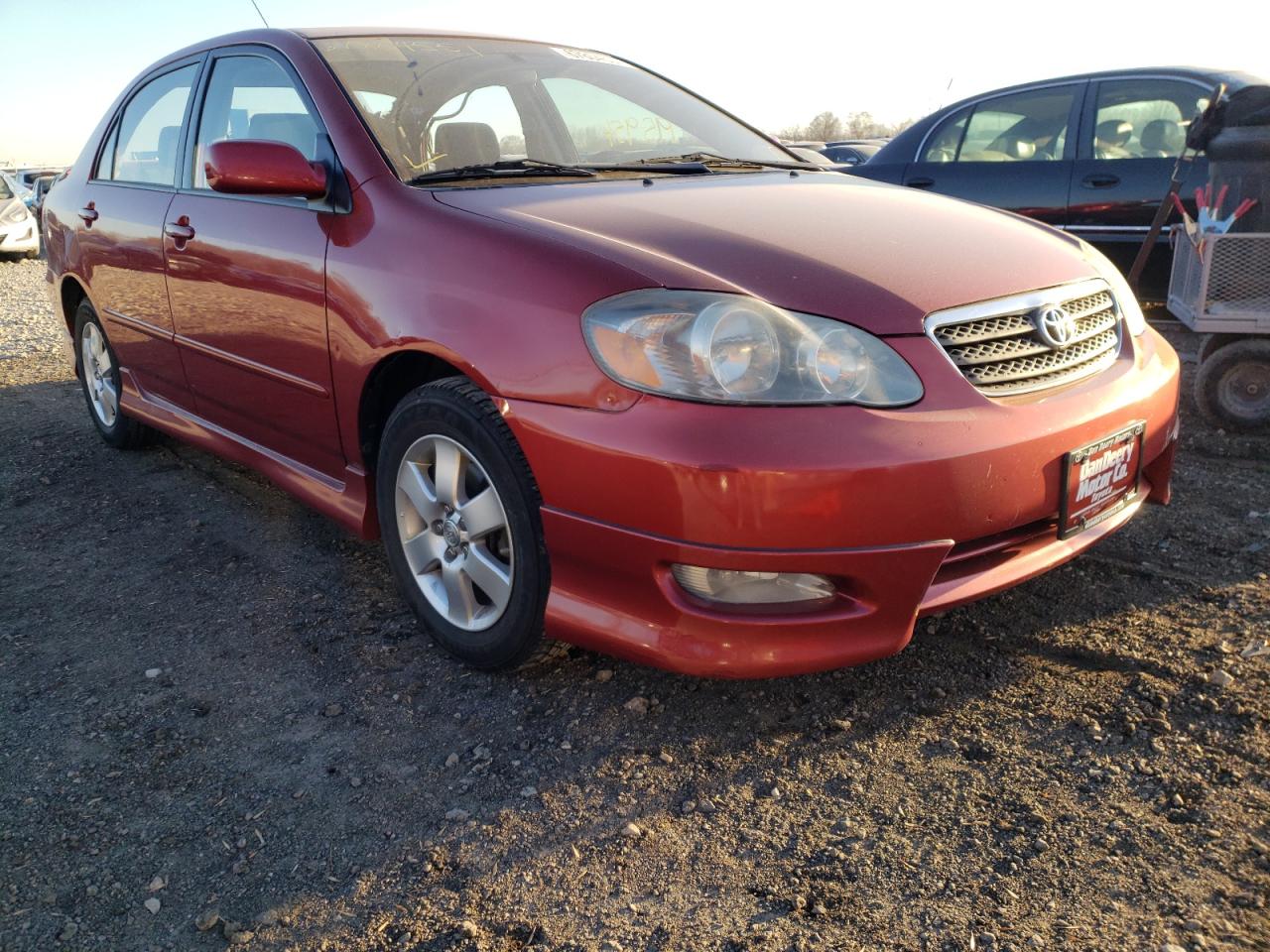 TOYOTA COROLLA CE 2008 with VIN 1NXBR32EX8Z001522 - Photo from auction