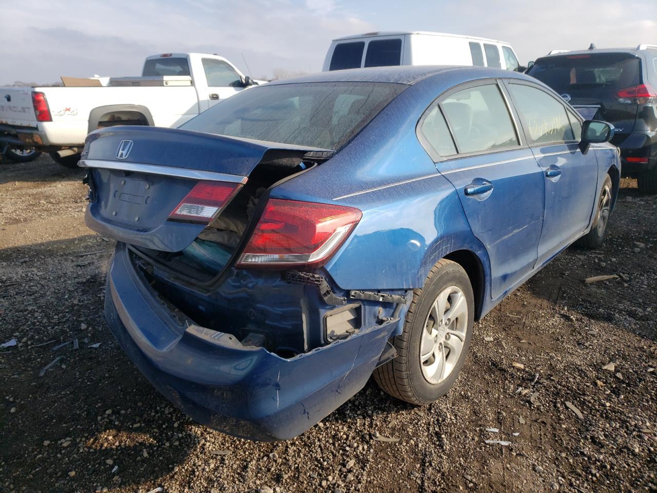 Zdjęcie 4 z aukcji – 2014 HONDA CIVIC LX z VIN 19XFB2F52EE026472