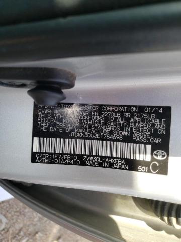 Photo 10 from auction – 2014 TOYOTA PRIUS with VIN JTDKN3DU3E1784698