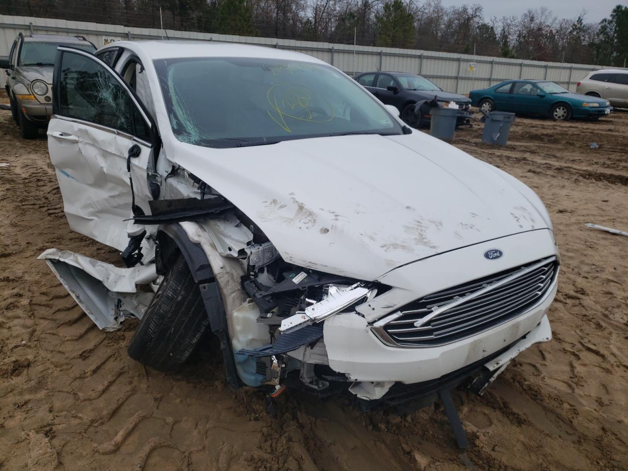FORD FUSION TIT 2017 with VIN 3FA6P0K94HR132715 - Photo from auction