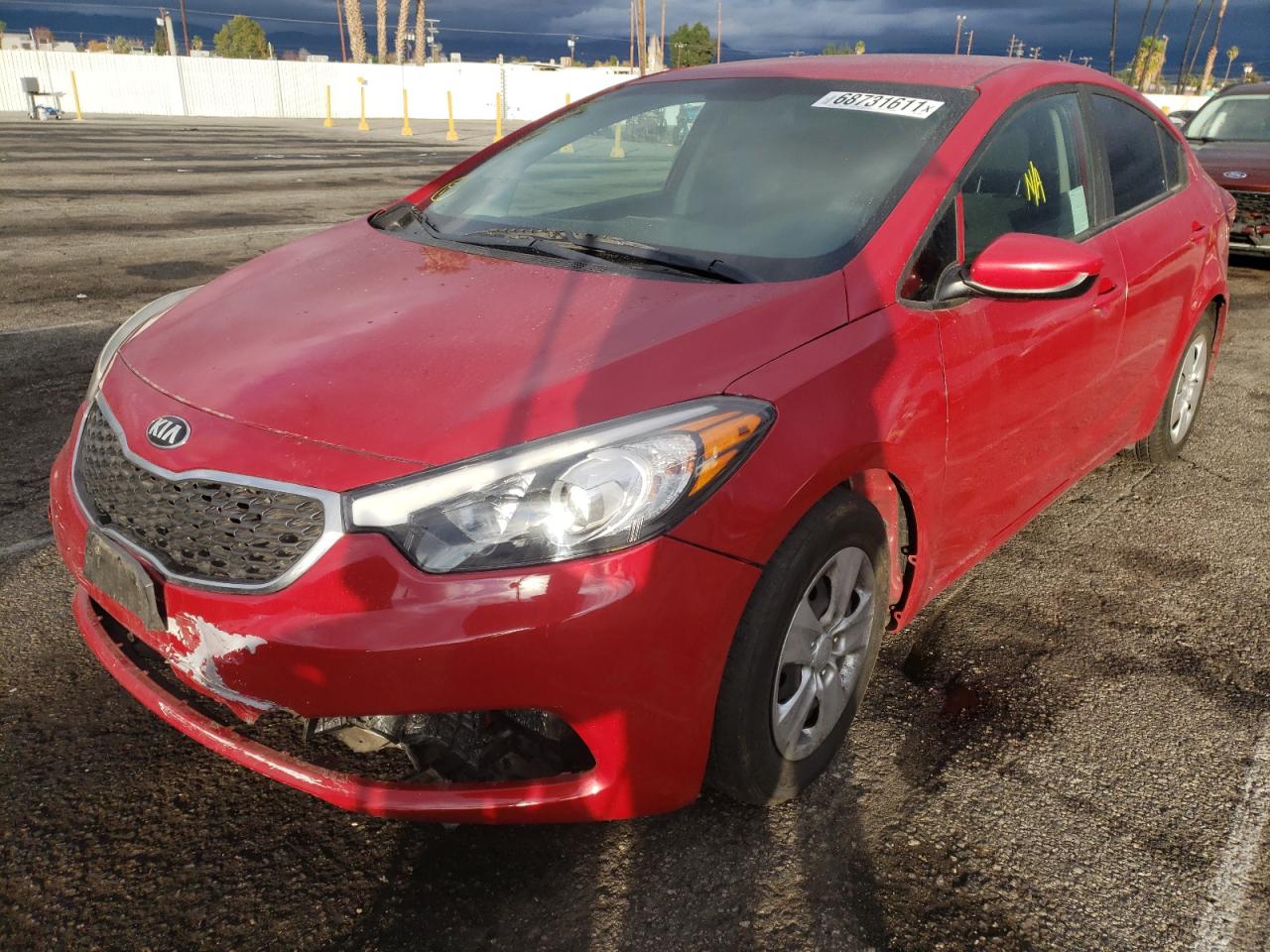 Photo 2 from auction – 2016 KIA FORTE LX with VIN KNAFK4A65G5580998