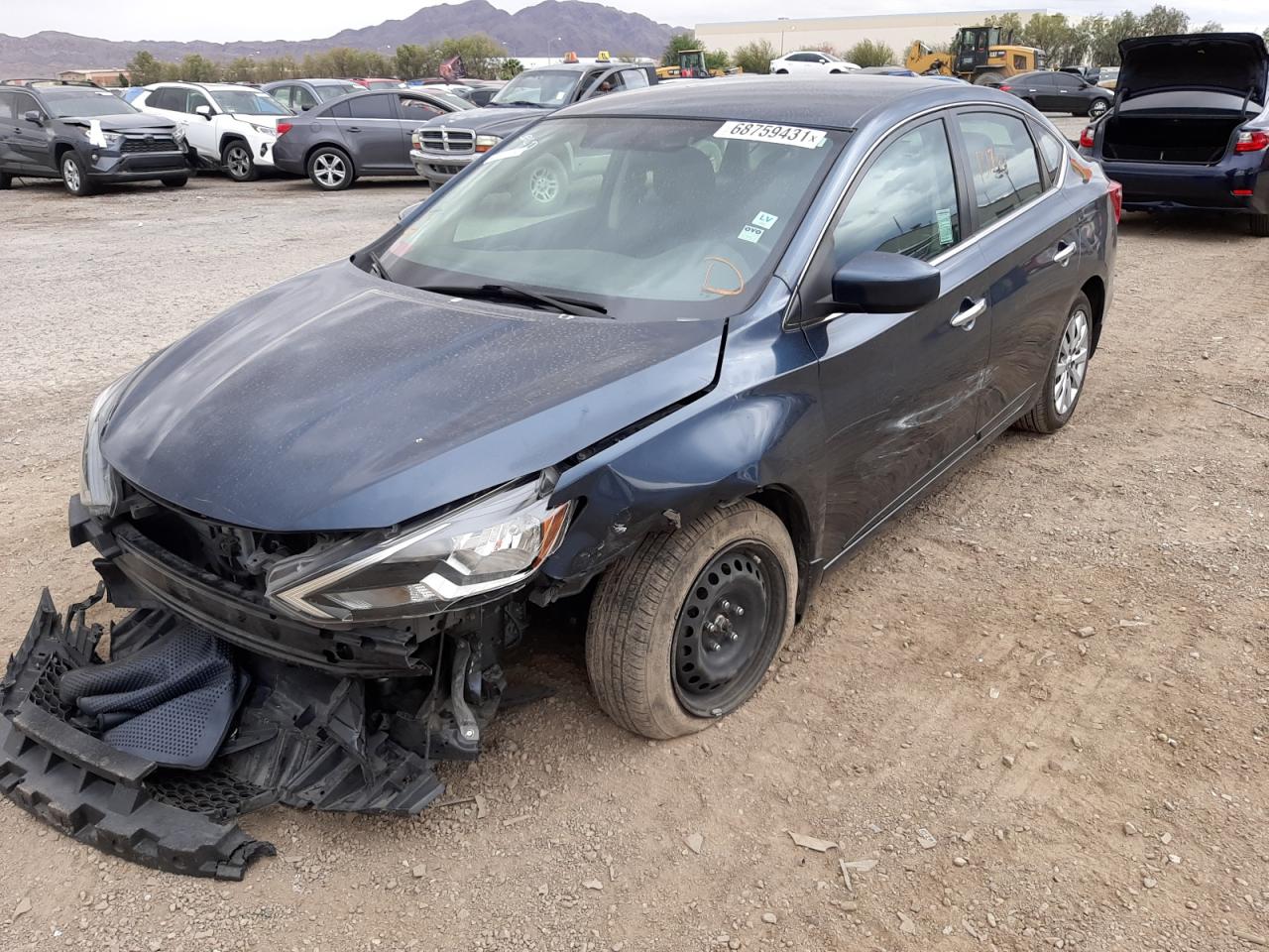 Photo 2 from auction – 2017 NISSAN SENTRA S with VIN 3N1AB7AP3HL639557