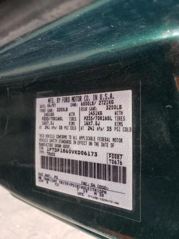 Photo 10 from auction – 1997 FORD F150 with VIN 1FTDF1860VKD06173