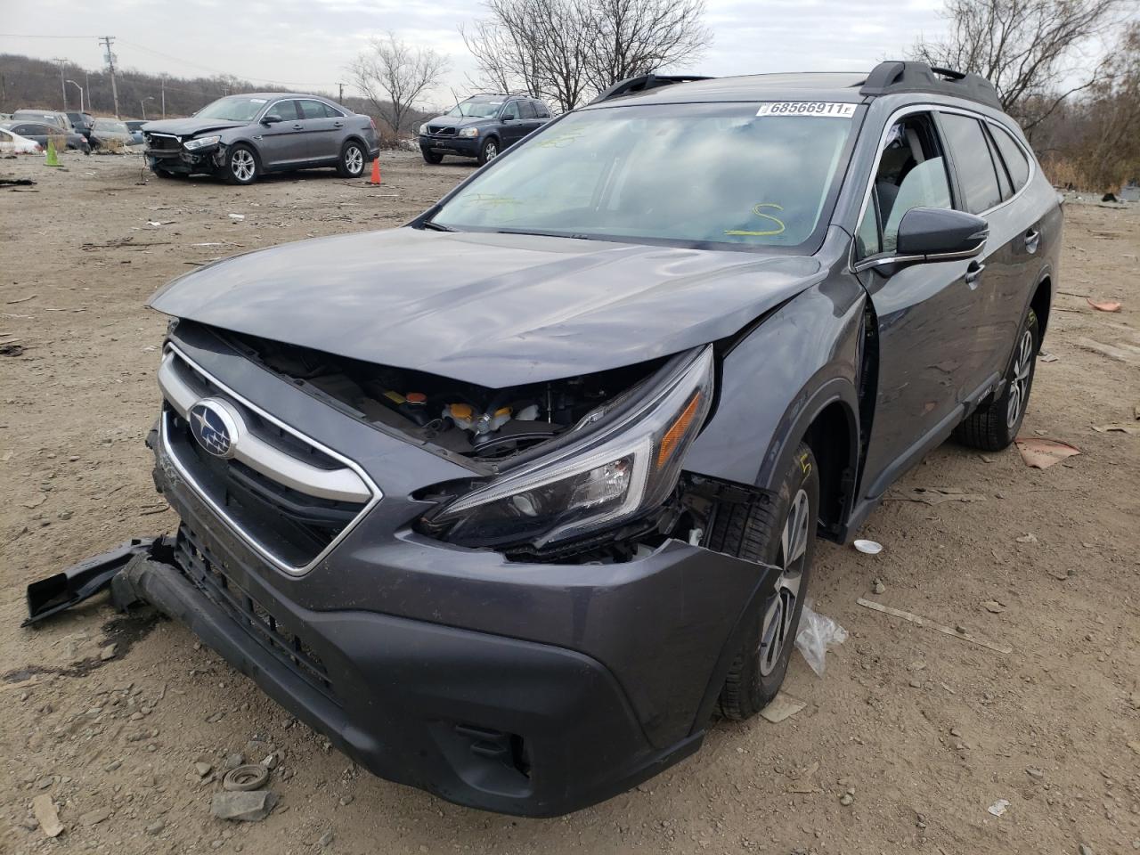 Photo 2 from auction – 2020 SUBARU OUTBACK PR with VIN 4S4BTAEC0L3213571