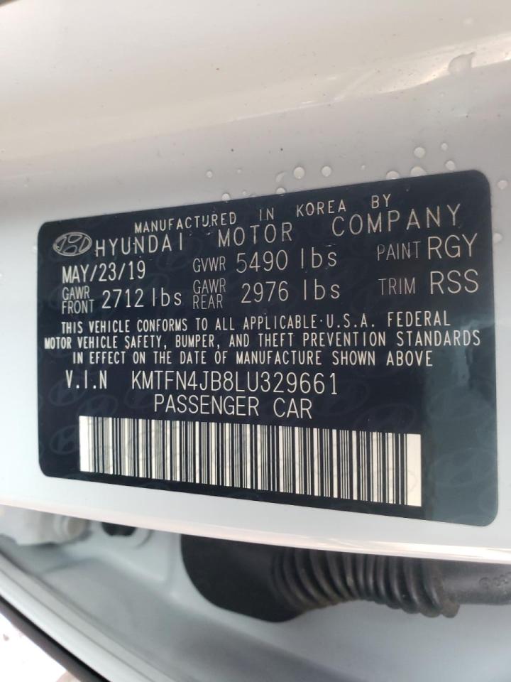 Photo 10 from auction – 2020 GENESIS G80 BASE with VIN KMTFN4JB8LU329661