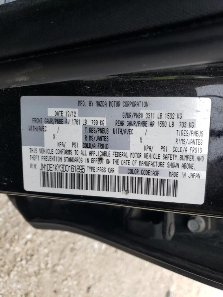 Photo 10 from auction – 2013 MAZDA 2 with VIN JM1DE1KY3D0161895
