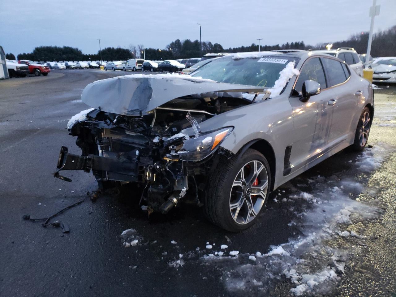 Photo 2 from auction – 2019 KIA STINGER GT with VIN KNAE55LC2K6065732