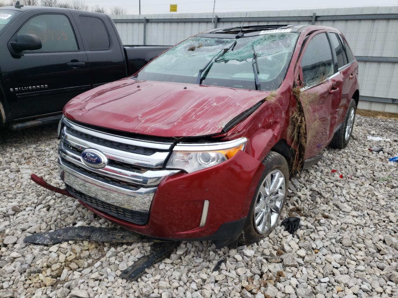 Photo 2 from auction – 2013 FORD EDGE LIMIT with VIN 2FMDK3KC9DBE32008