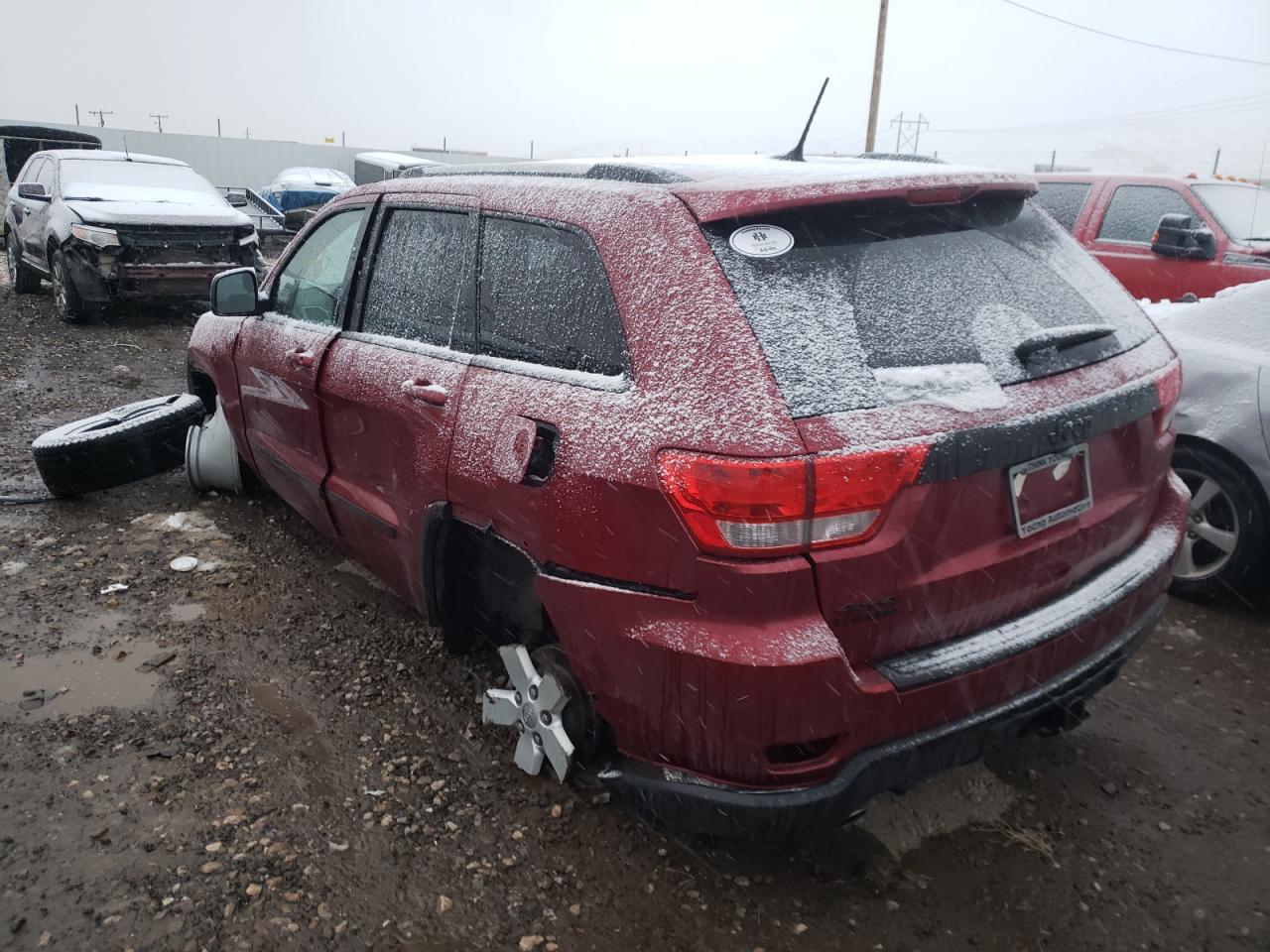 Photo 3 from auction – 2012 JEEP GRAND CHER with VIN 1C4RJFAT3CC239755