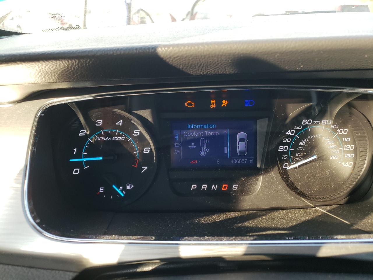 Photo 8 from auction – 2013 FORD TAURUS SEL with VIN 1FAHP2E8XDG174296