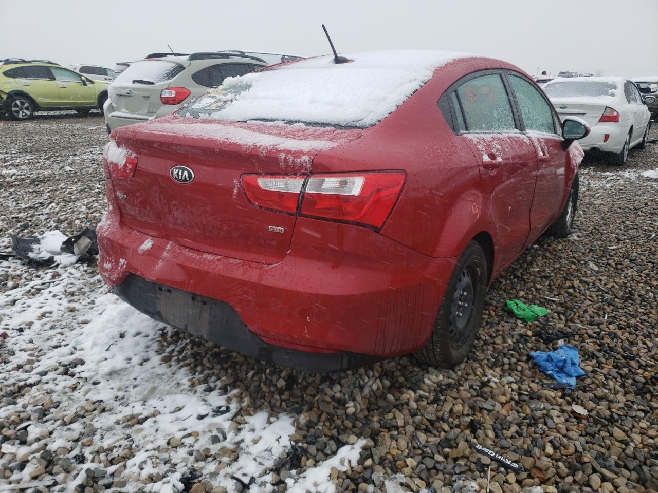Photo 4 from auction – 2017 KIA RIO LX with VIN KNADM4A31H6016641