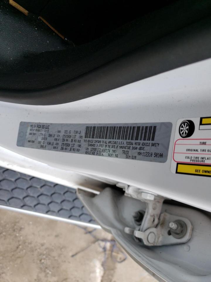 Photo 10 from auction – 2020 RAM 1500 LARAM with VIN 1C6SRFJT2LN207174