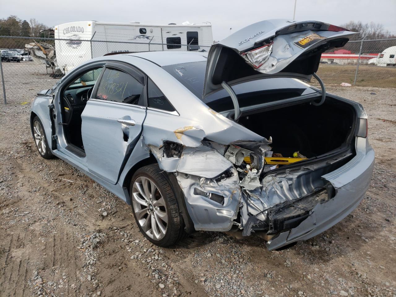 Photo 3 from auction – 2012 HYUNDAI SONATA SE with VIN 5NPEC4AB8CH394455
