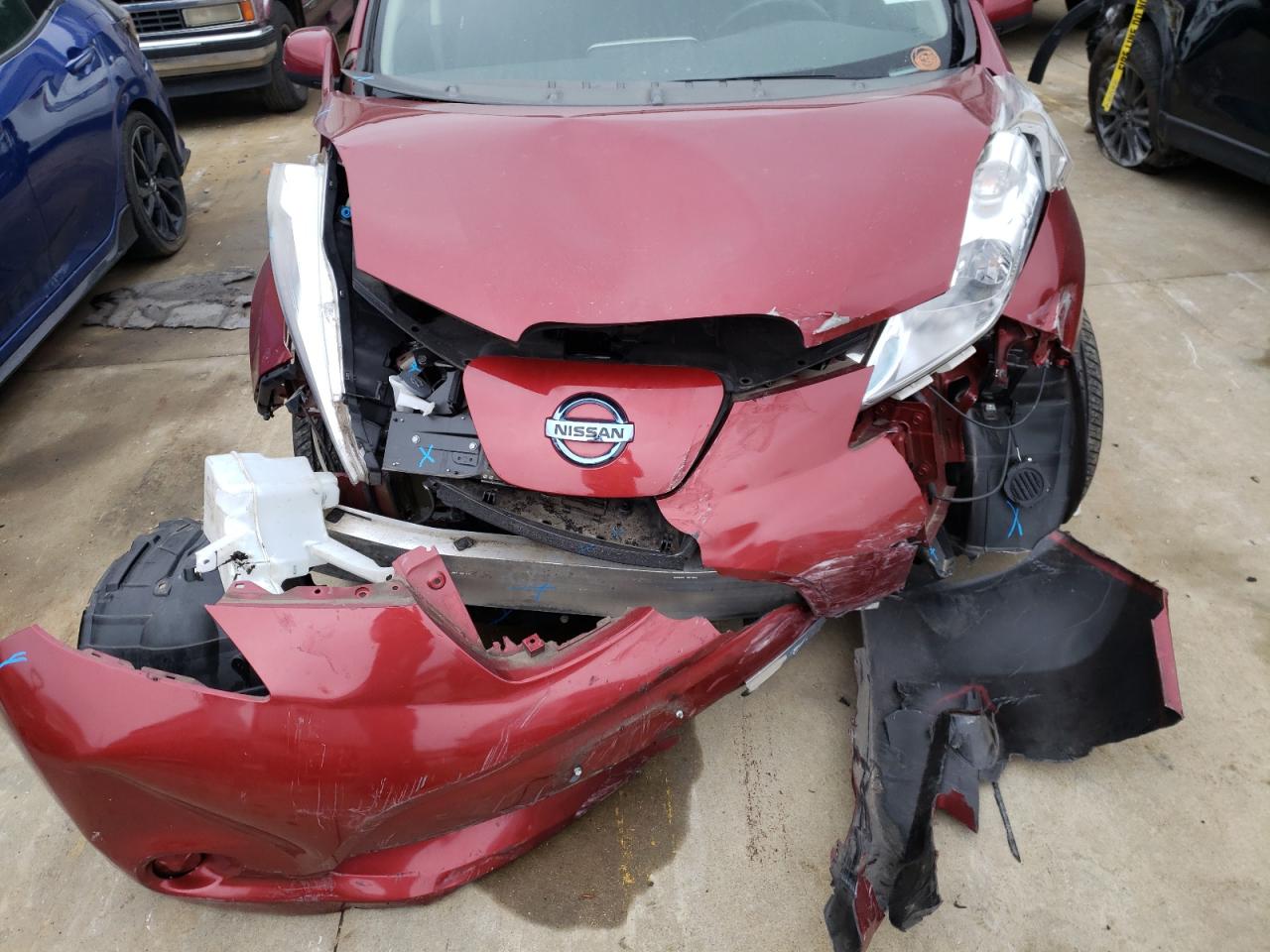 Photo 9 from auction – 2015 NISSAN LEAF S with VIN 1N4AZ0CP8FC317069
