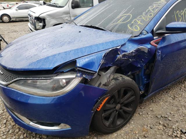 Photo 9 from auction – 2015 CHRYSLER 200 LIMITE with VIN 1C3CCCAB8FN679487