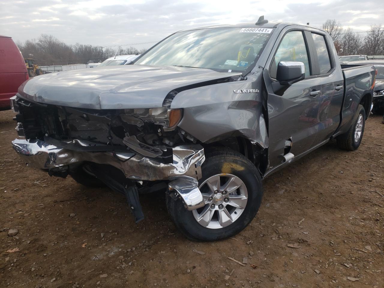Photo 2 from auction – 2020 CHEVROLET SILVERADO with VIN 1GCRYDED7LZ200683