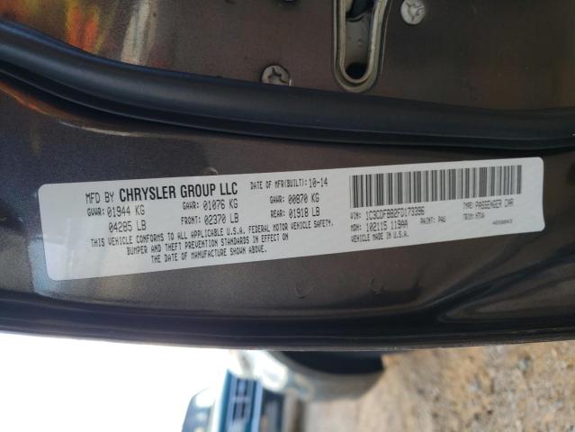 Photo 10 from auction – 2015 DODGE DART SXT with VIN 1C3CDFBB2FD173396