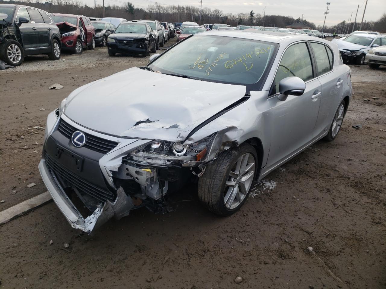 Photo 2 from auction – 2015 LEXUS CT 200 with VIN JTHKD5BH4F2239365