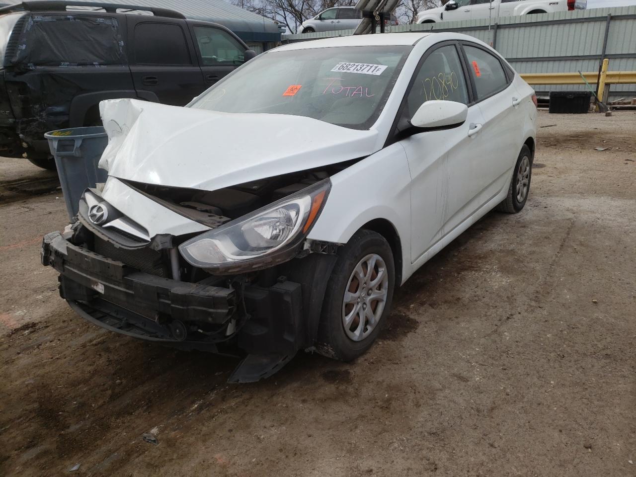 Photo 2 from auction – 2014 HYUNDAI ACCENT GLS with VIN KMHCT4AE9EU606690