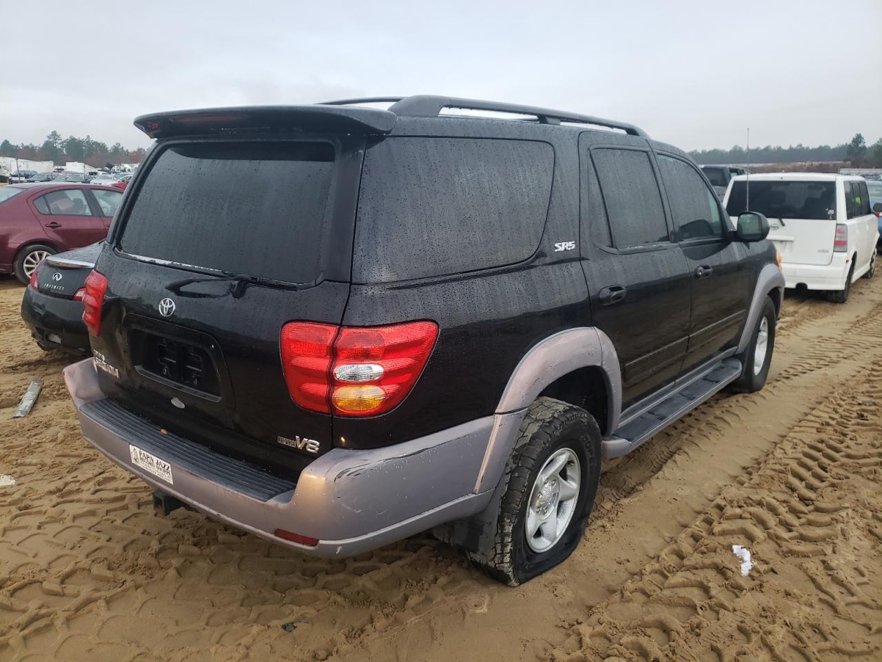 Photo 4 from auction – 2002 TOYOTA SEQUOIA SR with VIN 5TDZT34A92S101234