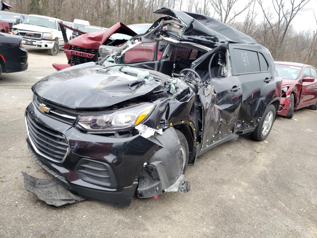 Photo 2 from auction – 2020 CHEVROLET TRAX LS with VIN KL7CJKSB6LB067051