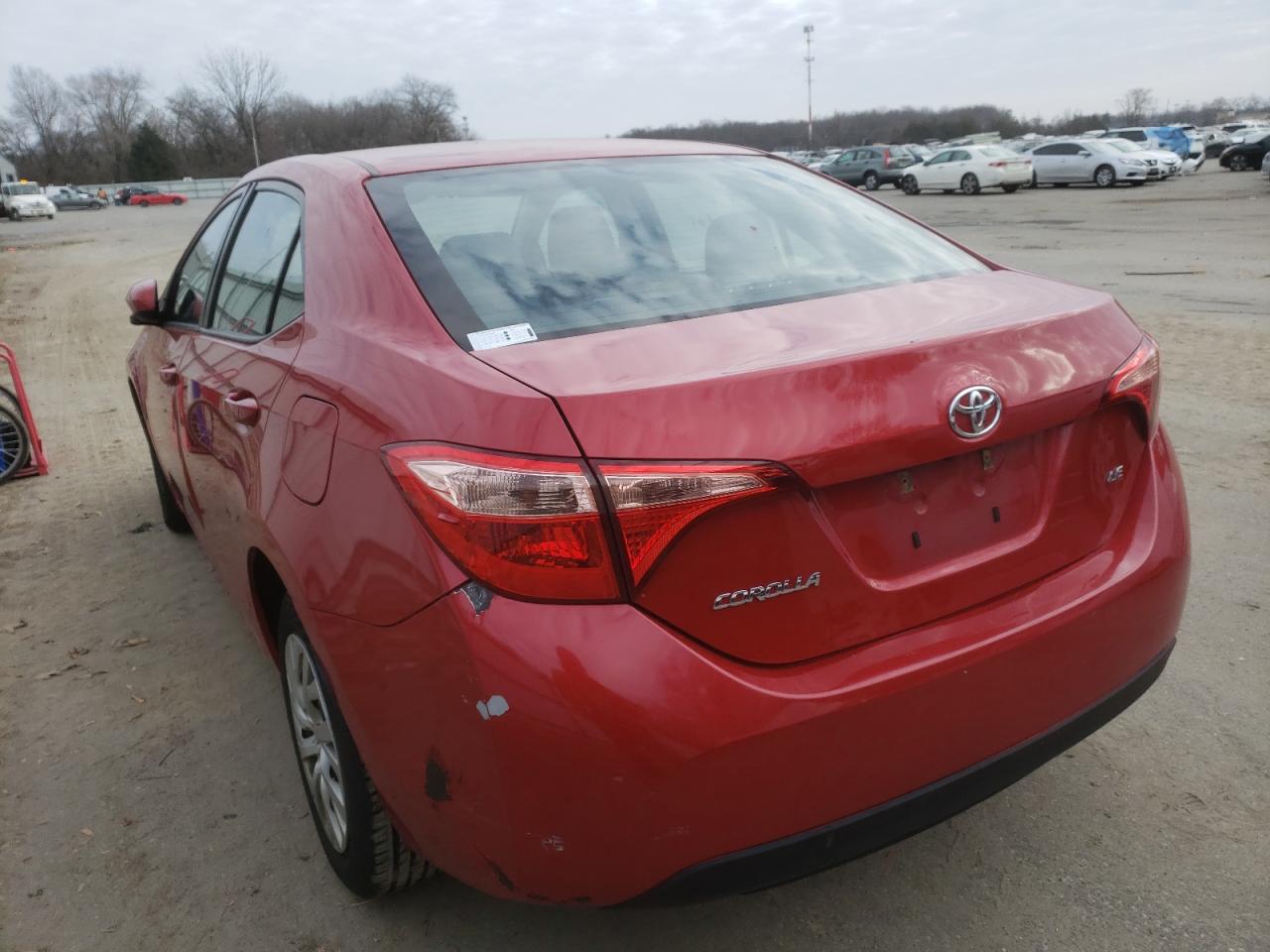 Photo 3 from auction – 2017 TOYOTA COROLLA L with VIN 2T1BURHE0HC904014