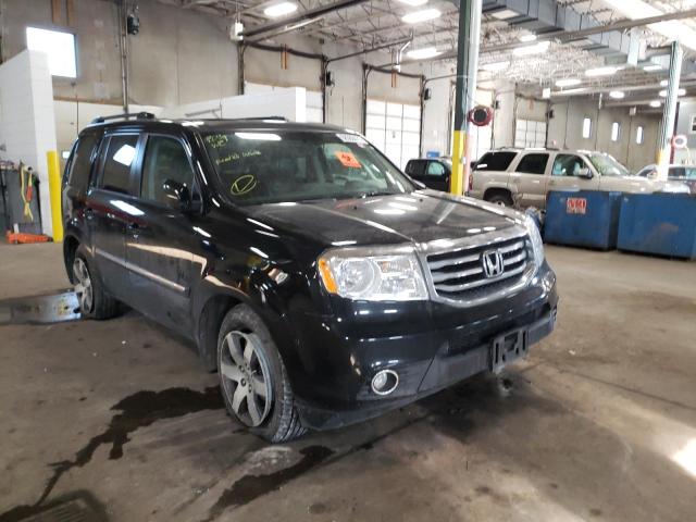 HONDA PILOT TOUR 2014 with VIN 5FNYF4H90EB002917 - Photo from auction