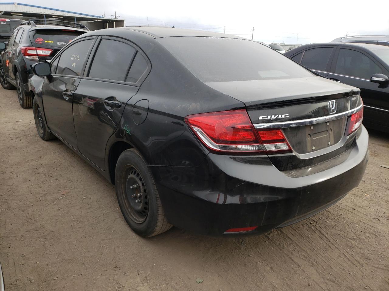 Photo 3 from auction – 2014 HONDA CIVIC LX with VIN 19XFB2F54EE043287