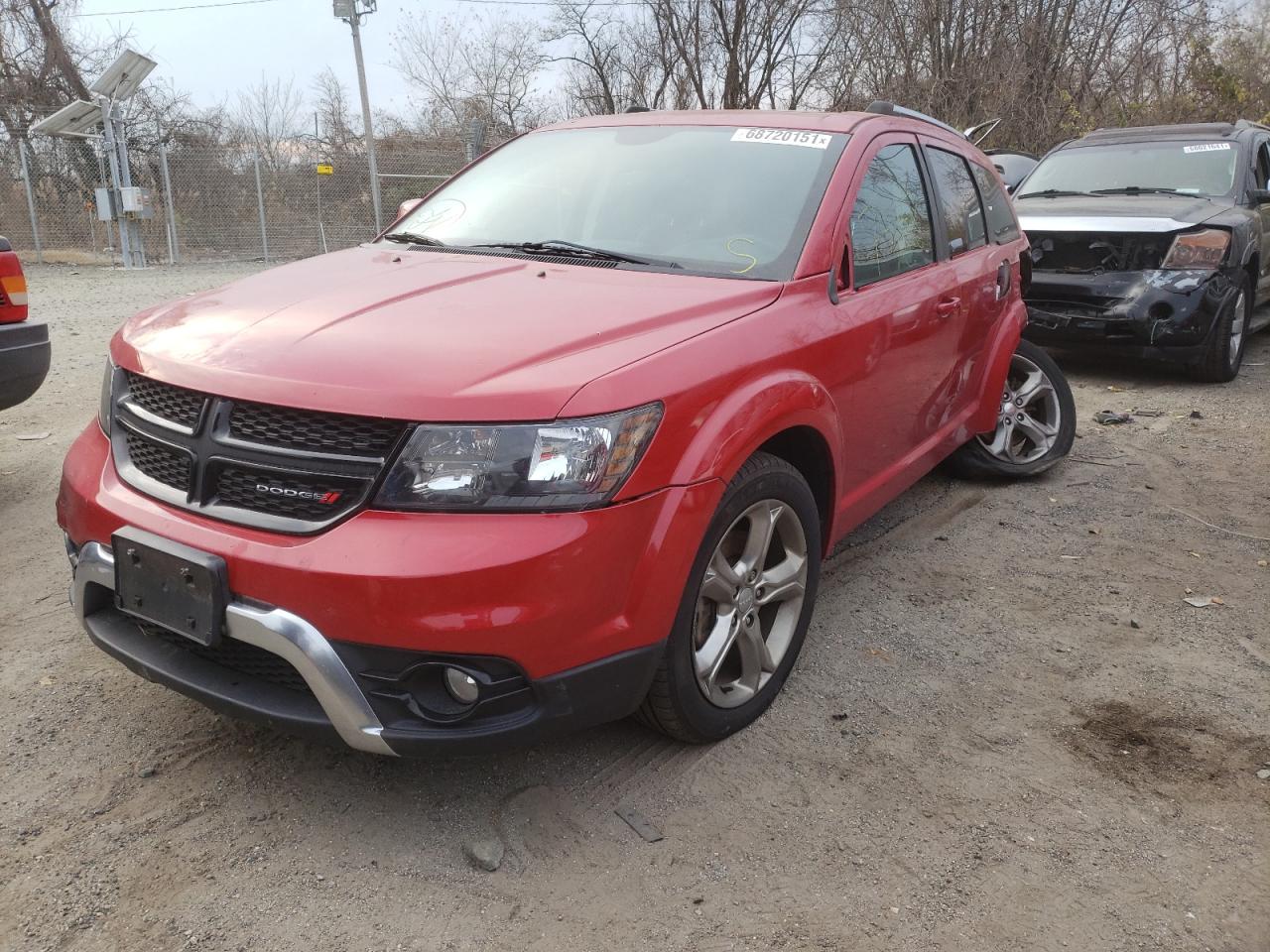 Photo 2 from auction – 2016 DODGE JOURNEY CR with VIN 3C4PDDGG1GT183659