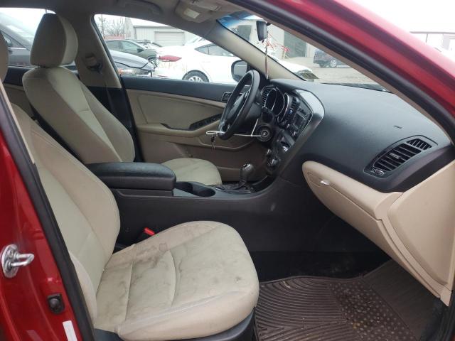 Photo 5 from auction – 2013 KIA OPTIMA LX with VIN 5XXGM4A71DG156462
