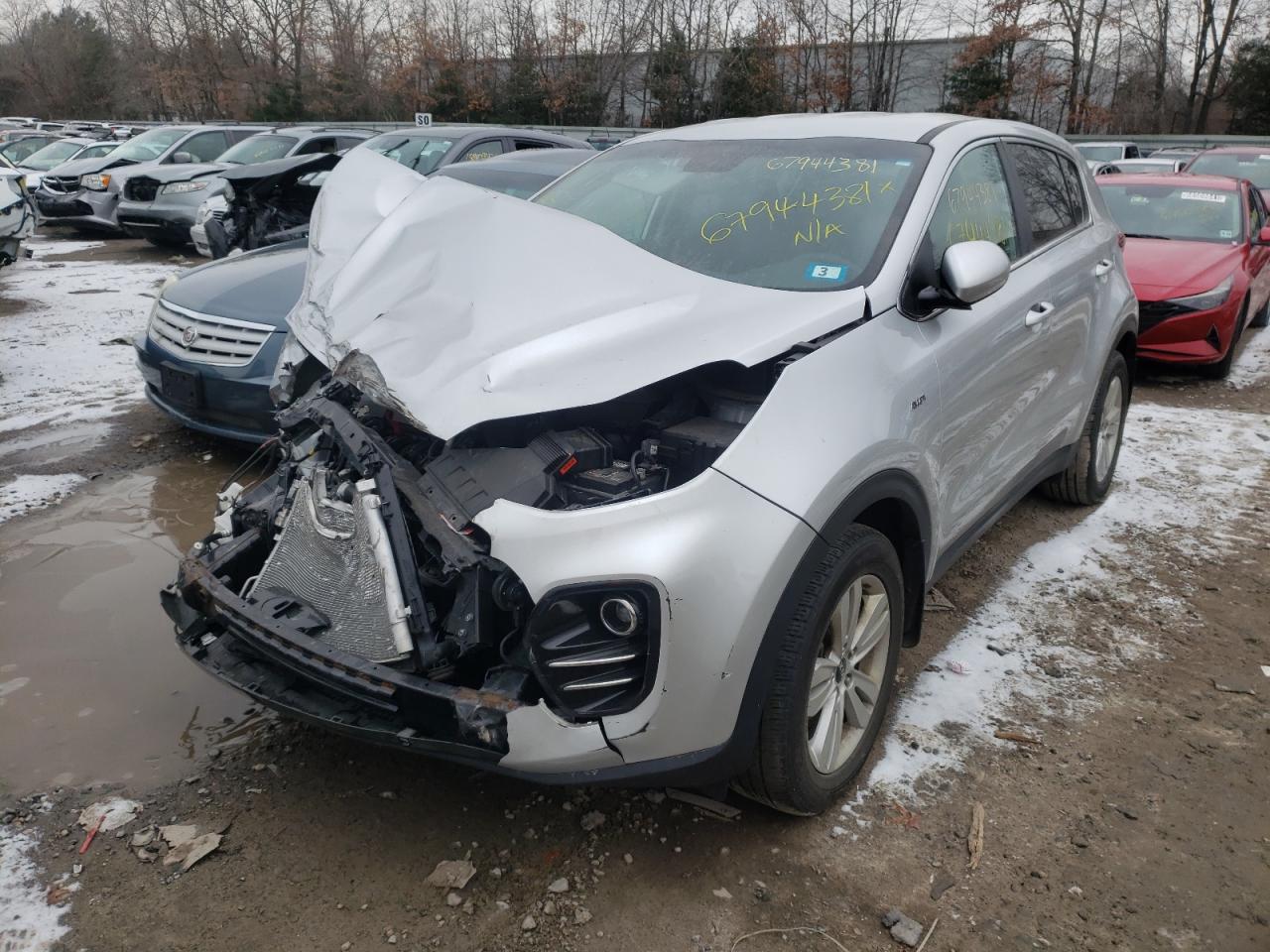 Photo 2 from auction – 2018 KIA SPORTAGE L with VIN KNDPMCAC8J7448833