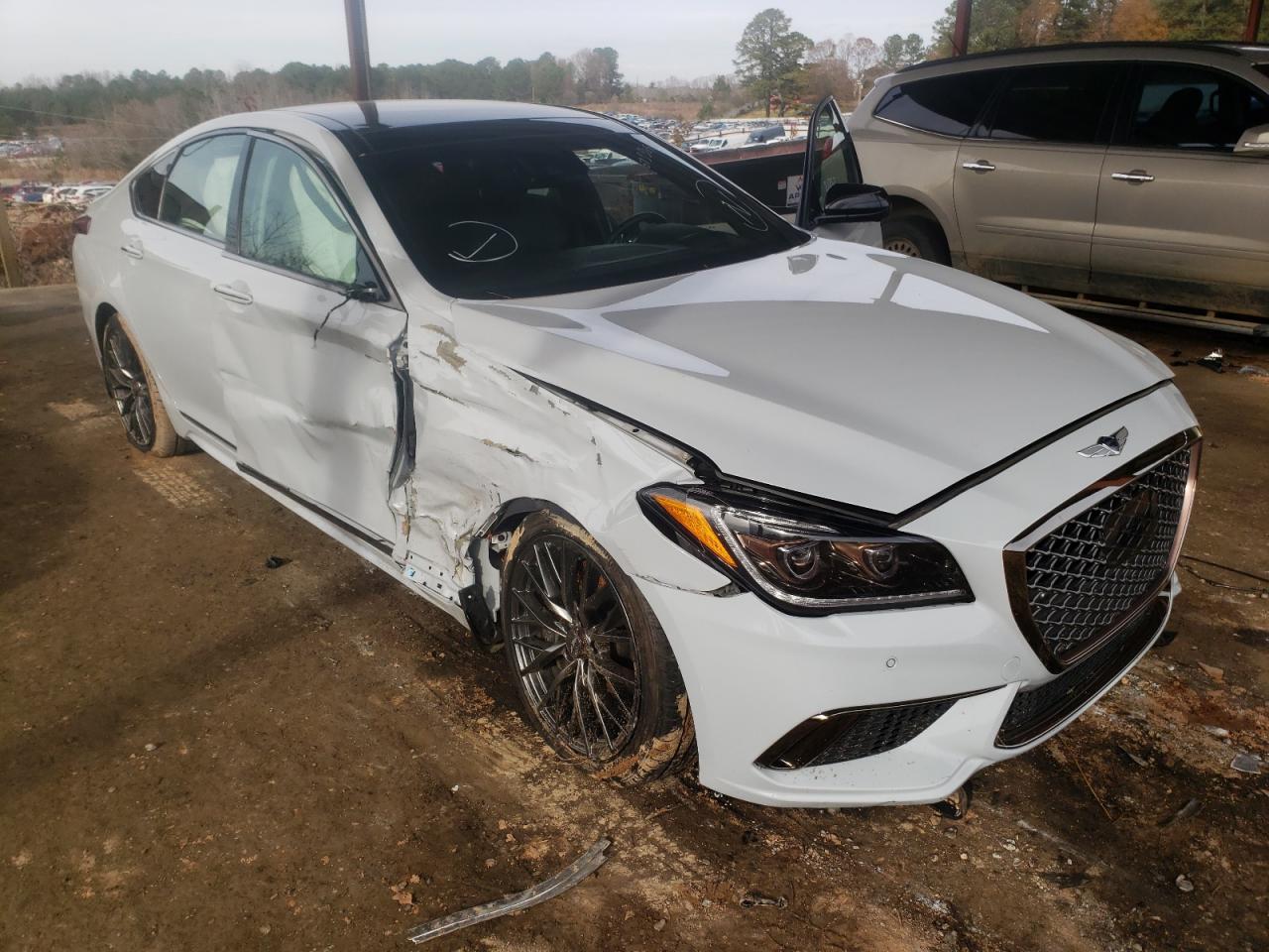 Photo 1 from auction – 2020 GENESIS G80 BASE with VIN KMTFN4JB8LU329661