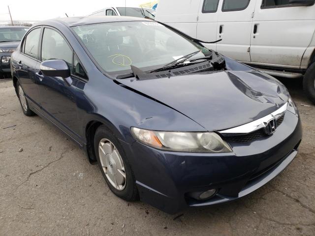 Photo 1 from auction – 2010 HONDA CIVIC HYBR with VIN JHMFA3F22AS005089