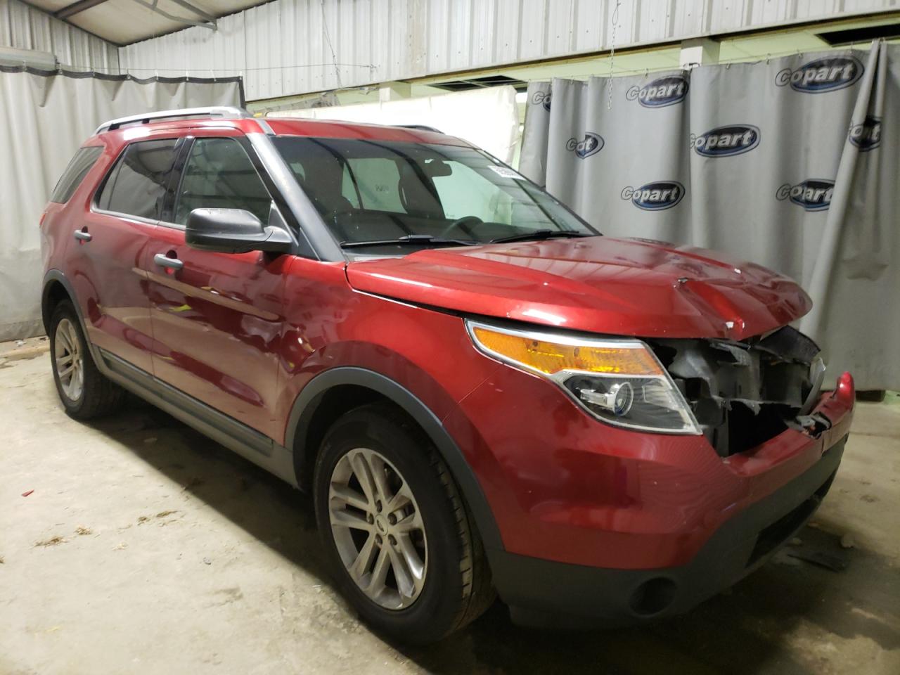 FORD EXPLORER 2015 with VIN 1FM5K7B87FGC57311 - Photo from auction