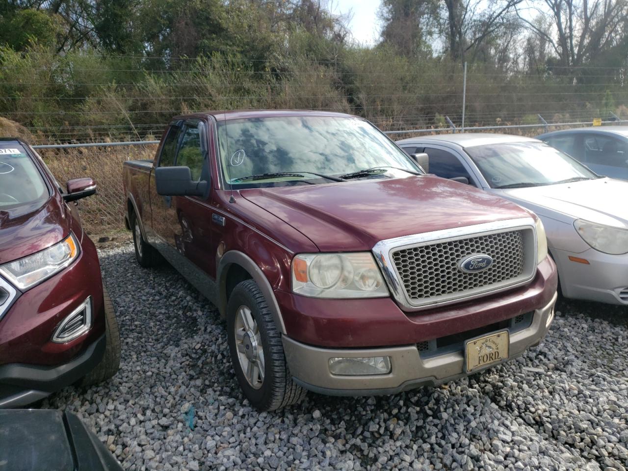 FORD F150 2004 with VIN 1FTPX125X4NA89867 - Photo from auction