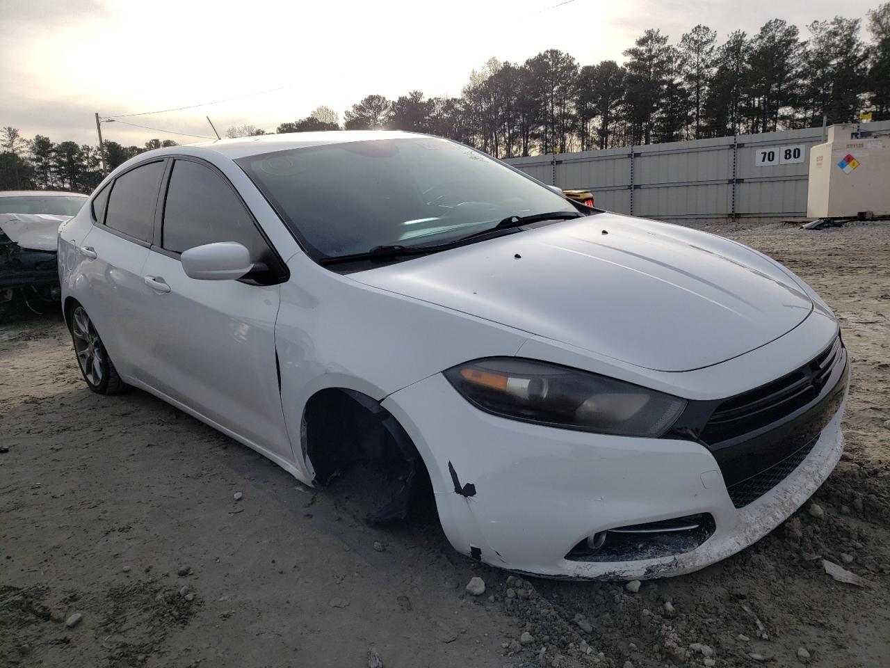 DODGE DART SXT 2013 with VIN 1C3CDFBA6DD300252 - Photo from auction