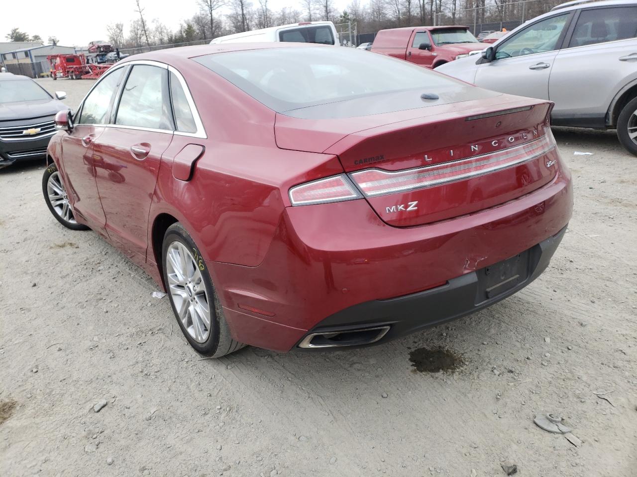 Photo 3 from auction – 2016 LINCOLN MKZ with VIN 3LN6L2G9XGR622886
