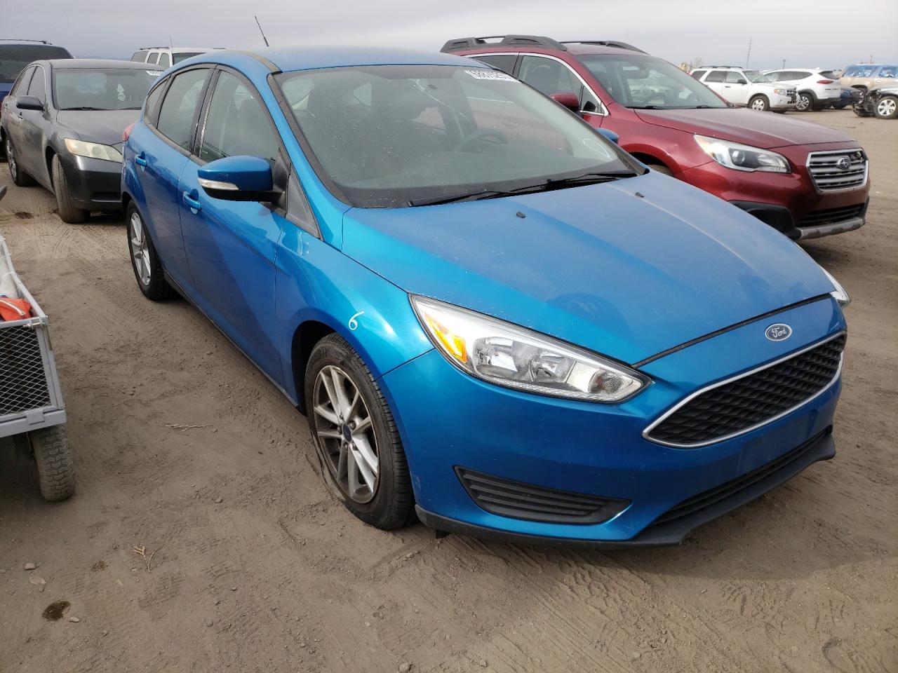 FORD FOCUS SE 2015 with VIN 1FADP3K28FL330138 - Photo from auction