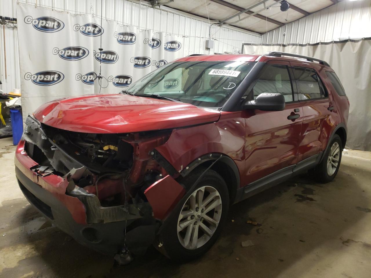 Photo 2 from auction – 2015 FORD EXPLORER with VIN 1FM5K7B87FGC57311