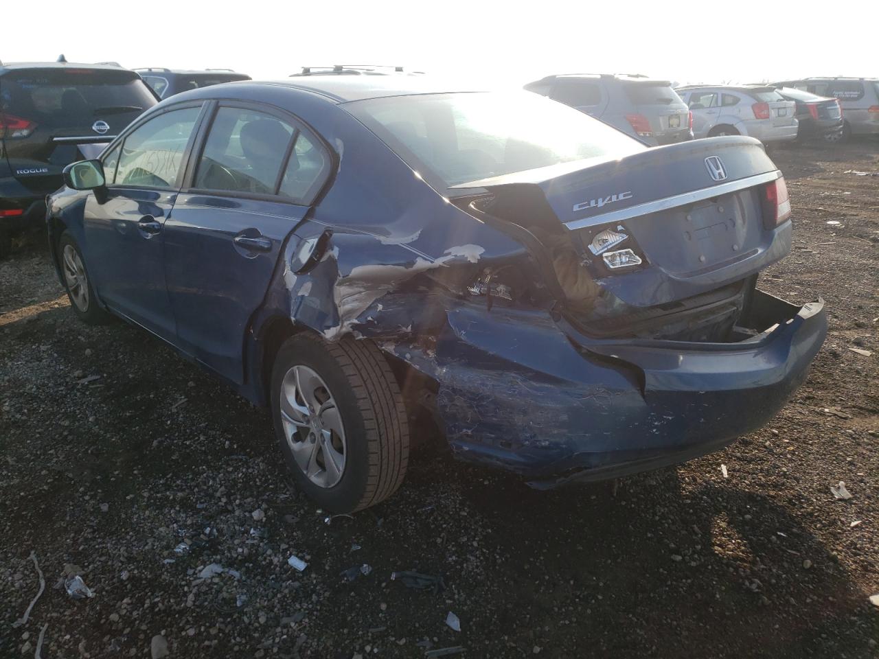 Zdjęcie 3 z aukcji – 2014 HONDA CIVIC LX z VIN 19XFB2F52EE026472