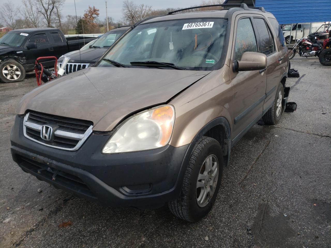 Photo 2 from auction – 2002 HONDA CR-V EX with VIN JHLRD78822C002805