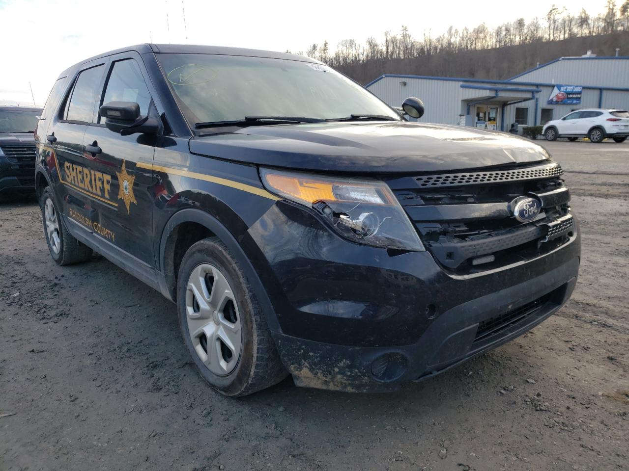 FORD EXPLORER P 2014 with VIN 1FM5K8AR2EGA91794 - Photo from auction