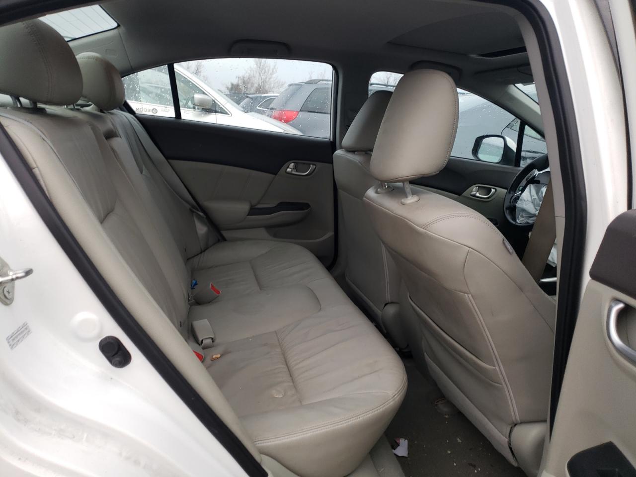 Photo 6 from auction – 2012 HONDA CIVIC EXL with VIN 2HGFB2F9XCH506782