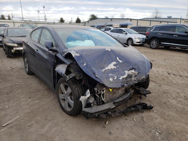 HYUNDAI ELANTRA 2013 with VIN 5NPDH4AE0DH337434 - Photo from auction