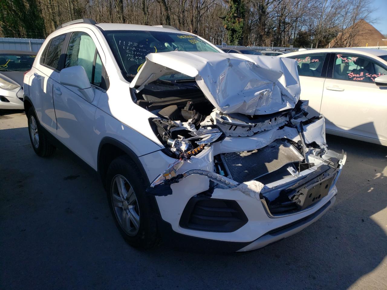 Photo 1 from auction – 2020 CHEVROLET TRAX 1LT with VIN 3GNCJLSB6LL234670