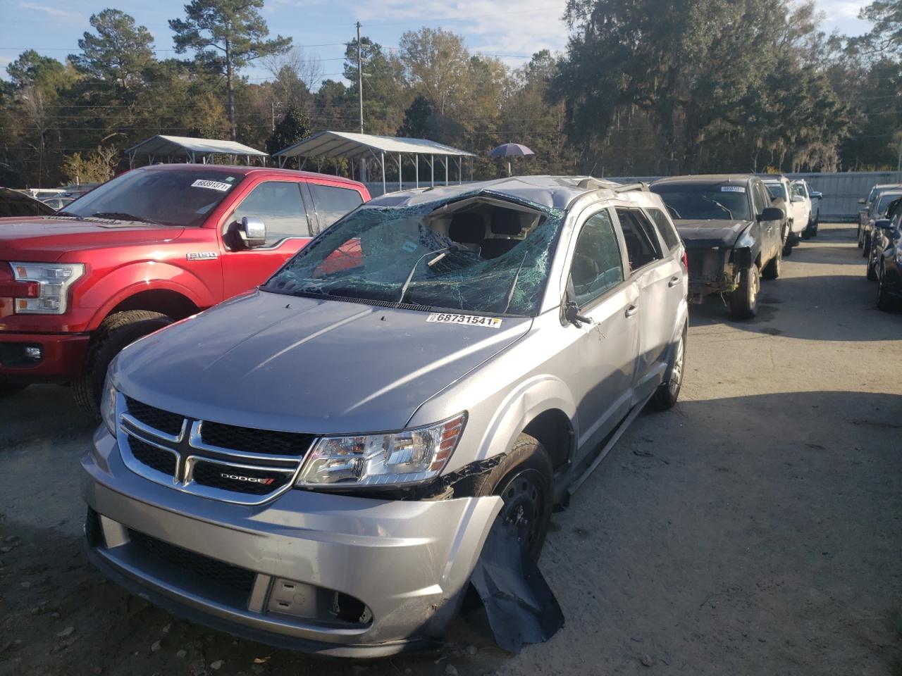 صورة رقم 2 من المزاد - 2016 DODGE JOURNEY SE مع VIN 3C4PDCAB9GT238155