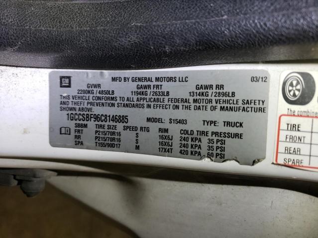 Photo 10 from auction – 2012 CHEVROLET COLORADO with VIN 1GCCSBF96C8146885