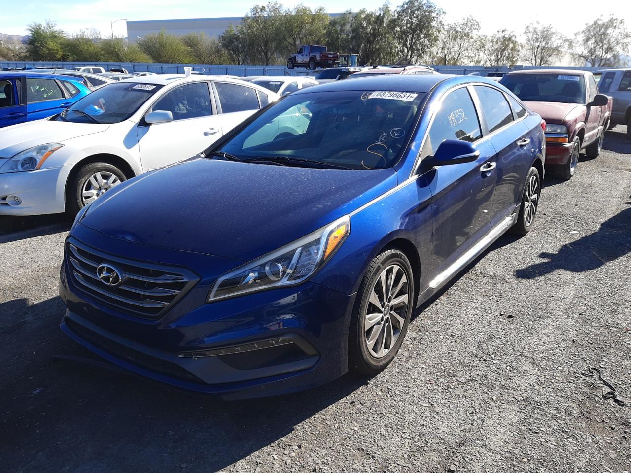 Photo 2 from auction – 2016 HYUNDAI SONATA SPO with VIN 5NPE34AF7GH265454