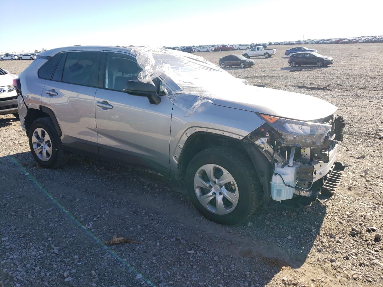 Photo 1 from auction – 2021 TOYOTA RAV4 LE with VIN 2T3H1RFV2MC117234